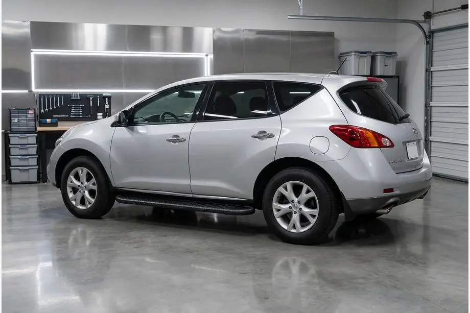 Nissan Murano 2008-2014 Side Steps Bosphorus Black (2 pcs, Aluminum) Image