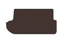 Kia Carnival 2002-2013 Rubber Trunk Mat Carsuit (Brown) photo 1