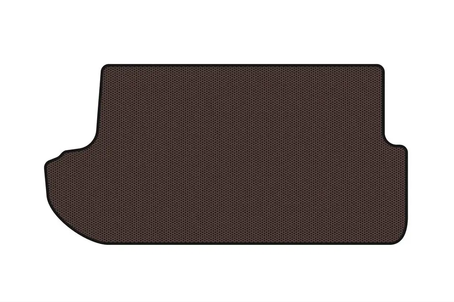 Kia Carnival 2002-2013 Rubber Trunk Mat Carsuit (Brown) Image