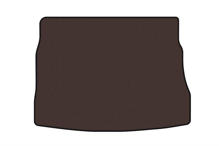 Kia Ceed 2007-2012 Rubber trunk mat Carsuit (HB, 3-door, brown) Image