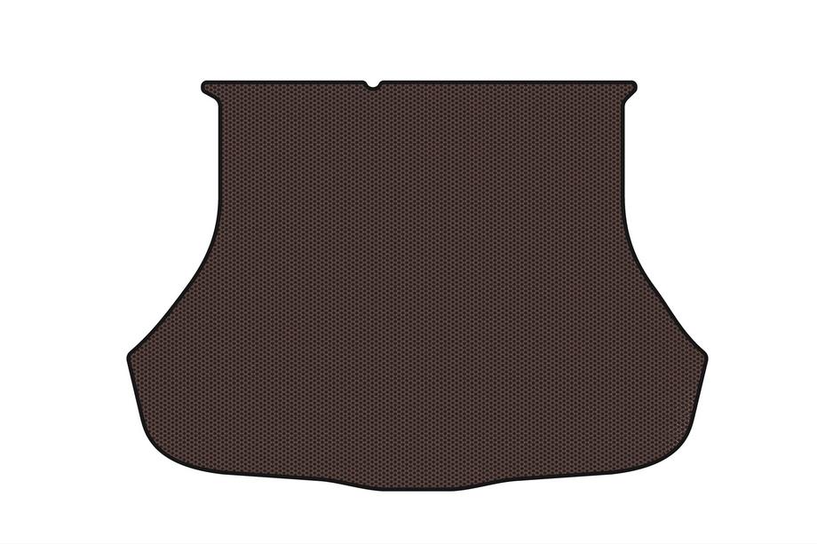 Kia Cerato 3 2013-2018 Rubber trunk mat Carsuit (SD, brown) Image
