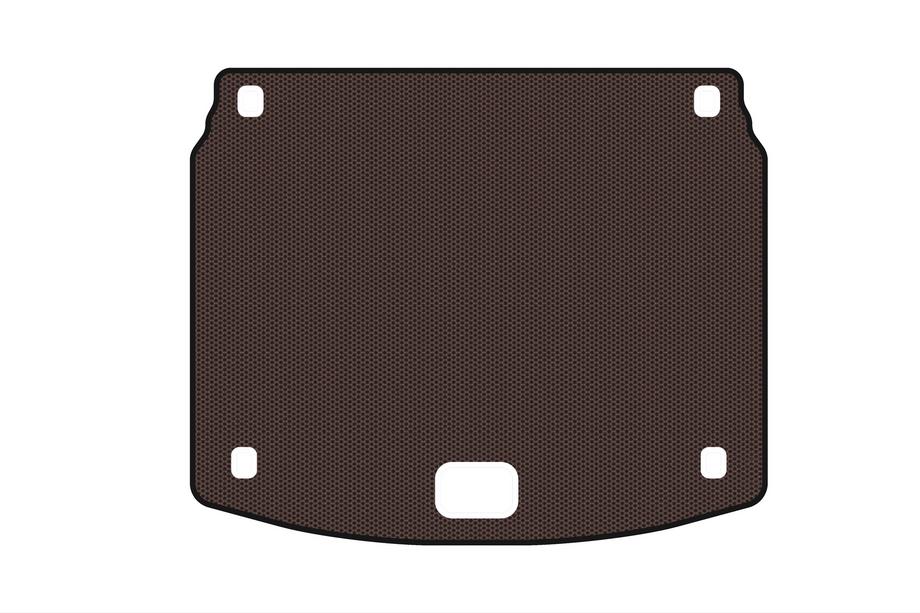 Kia Cerato 4 2019- Rubber Trunk Mat Carsuit (Brown) Image