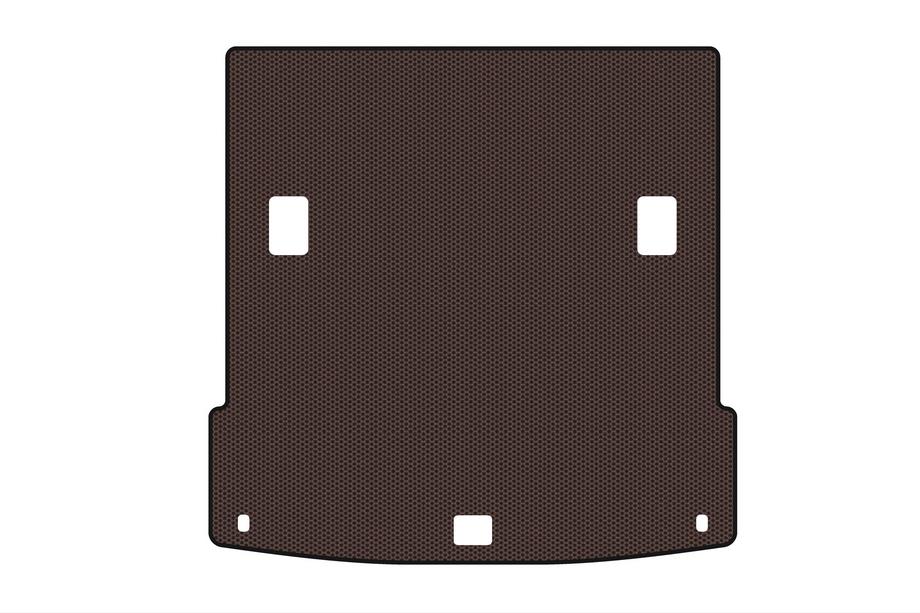 Kia Mohave 2008-2016 Rubber Trunk Mat Carsuit (Brown) Image