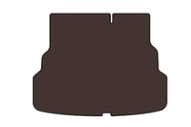 Kia Rio 2012-2017 Rubber trunk mat Carsuit V2 (SD, brown) photo 1