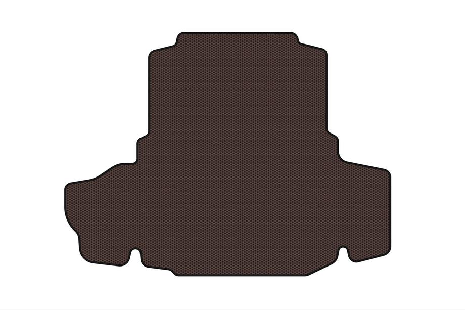 Lexus GS 2011-2020 Rubber trunk mat Carsuit (2011-2015, SD, 2WD, Brown) Image