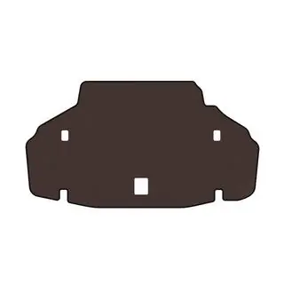 Rubber trunk mat Carsuit (2007-2010, SD, Long wheelbase, brown) photo 1