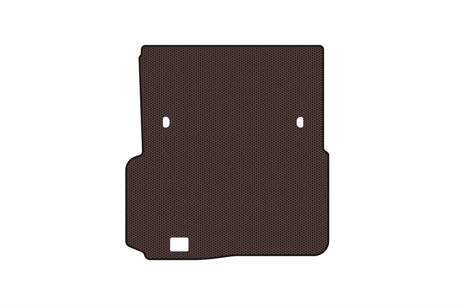 Maserati Quattroporte 2013-2023 Rubber trunk mat Carsuit (SD, brown) Image