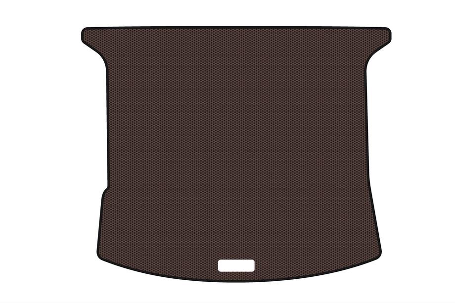 Mazda 5 2005-2009 Rubber trunk mat Carsuit (2 rows, 7-seater, brown) Image