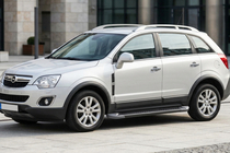 Opel Antara 2006-2017 Side Steps Allmond Black (2 pcs, Aluminum) photo 1