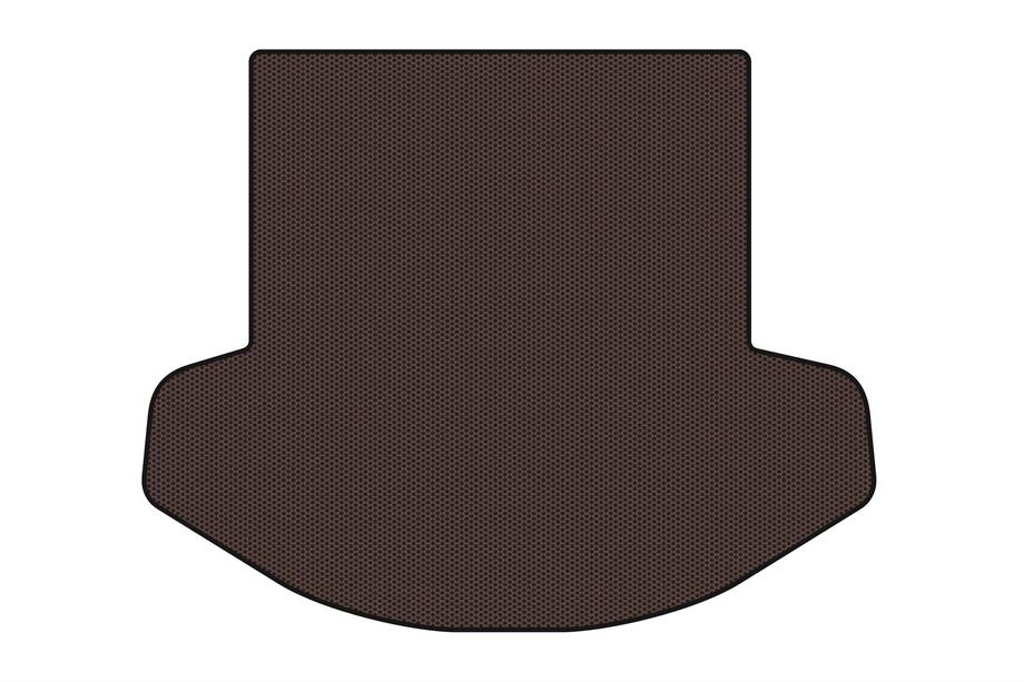 Mazda CX-9 2017- Rubber trunk mat Carsuit (7-seater, brown) Image
