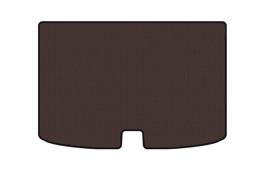 Mercedes A-class W169 2004-2012 Rubber trunk mat Carsuit (2004-2008, HB, 5-door, brown) Image