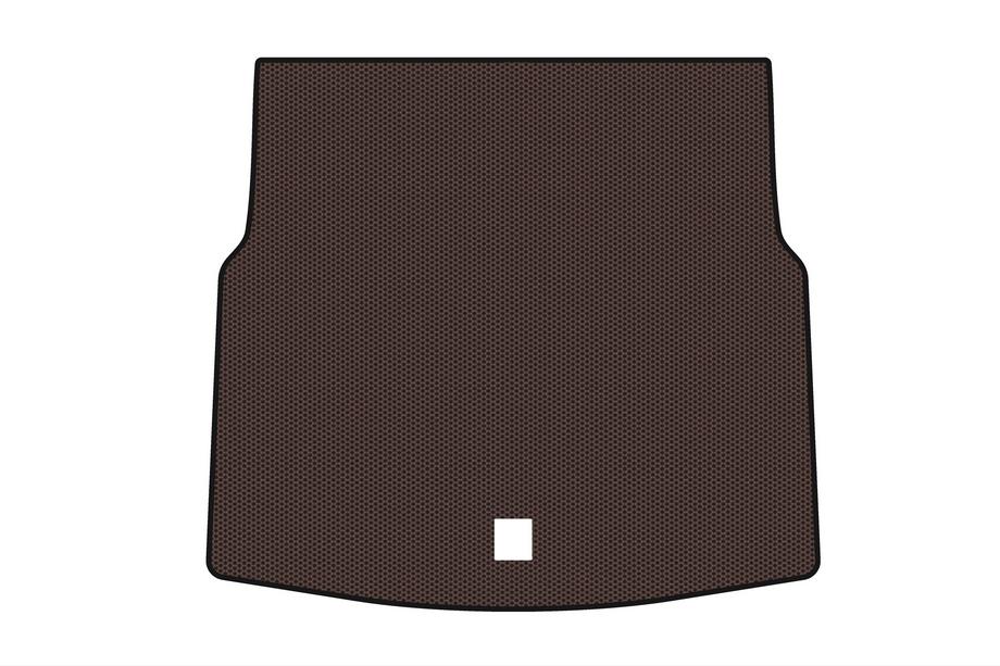Mercedes C-class W205 2014-2021 Rubber trunk mat Carsuit (SD, brown) Photo 1