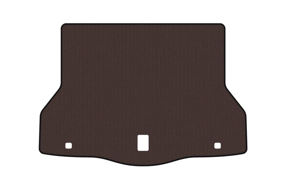 Mercedes CLA C117 2013-2019 Rubber trunk mat Carsuit (SD, brown) Photo 1