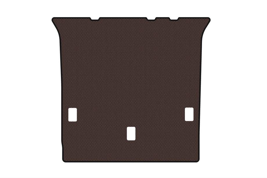 Mercedes G class W463 1990-2018 Rubber trunk mat Carsuit (2012-2015, 5-door, brown) Image