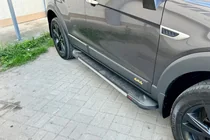 Opel Antara 2006-2017 Side Steps RedLine V1 (2 pcs, Aluminum) photo 1