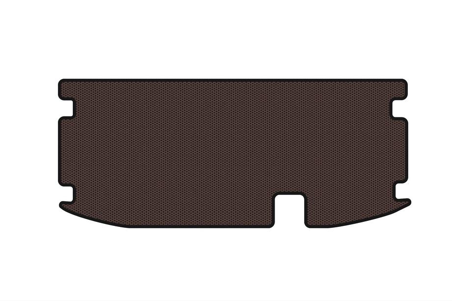 Mercedes R-class W251 2005-2017 Rubber Trunk Mat Carsuit (Brown) Image