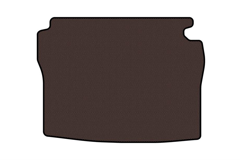 Mercedes S-class W126 1979-1991 Rubber trunk mat Carsuit (SD, short wheelbase, brown) Image