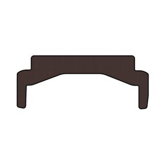 Rubber trunk mat Carsuit (upper, Roadster, brown) photo 1