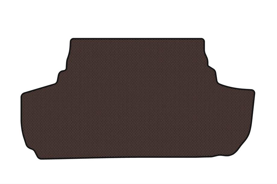 Mercedes W201 (190) 1982-1993 Rubber trunk mat Carsuit (SD, brown) Image
