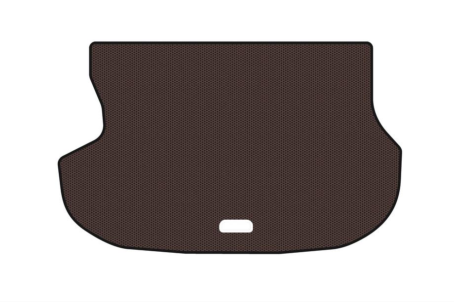 Mitsubishi Outlander 2001-2006 Rubber Trunk Mat Carsuit (Brown) Photo 1
