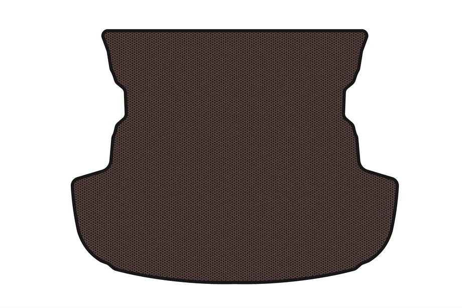 Mitsubishi Outlander 2021- Rubber Trunk Mat Carsuit (Brown) Photo 1