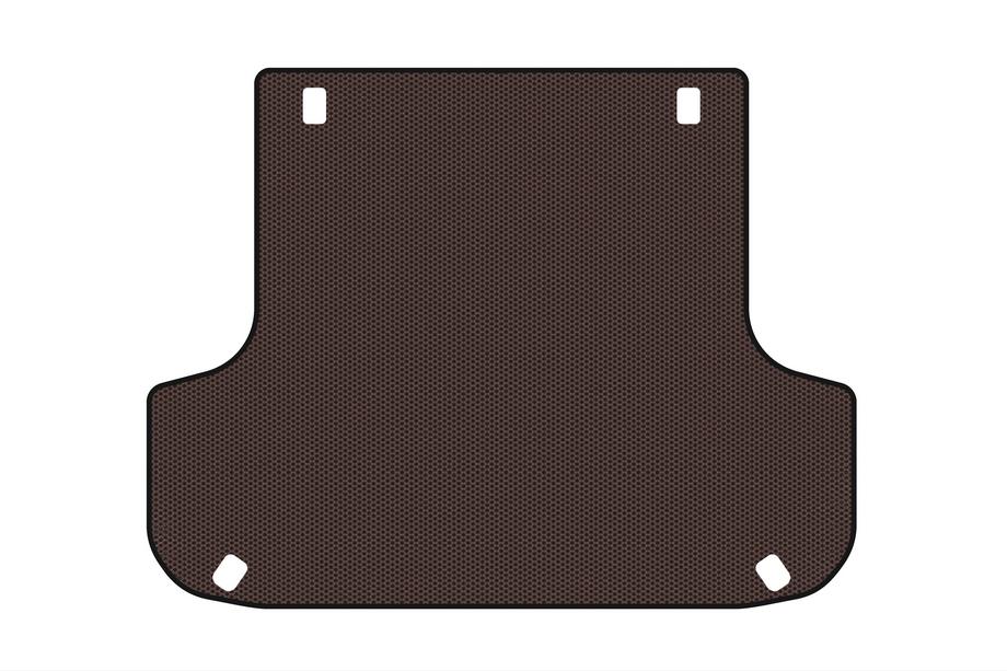 Mitsubishi Pajero Sport 1996-2007 Rubber Trunk Mat Carsuit (Brown) Image