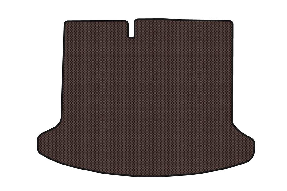 Nissan Kicks 2016- Rubber Trunk Mat Carsuit (Brown) Image