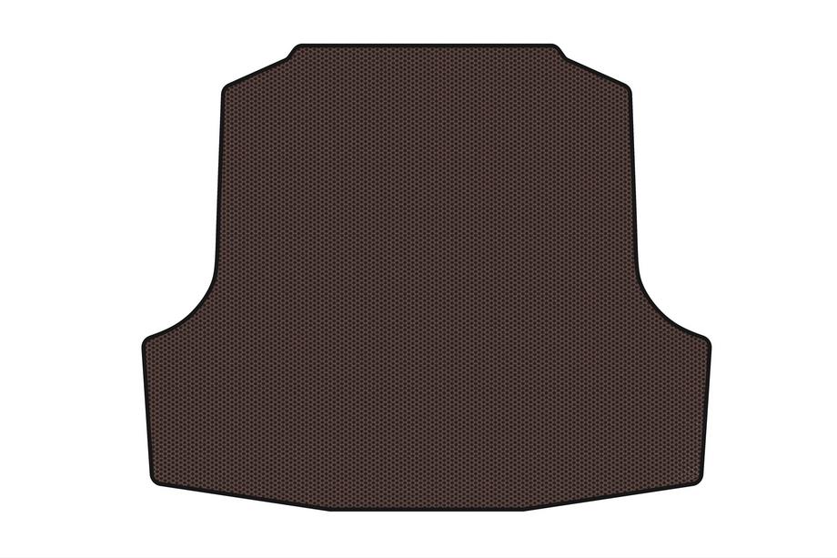 Nissan Maxima 2015-2023 Rubber trunk mat Carsuit (SD, brown) Photo 1