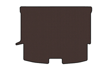 Nissan X-trail T33/Rogue 2022- Rubber trunk mat Carsuit (5-seater, brown) photo 1