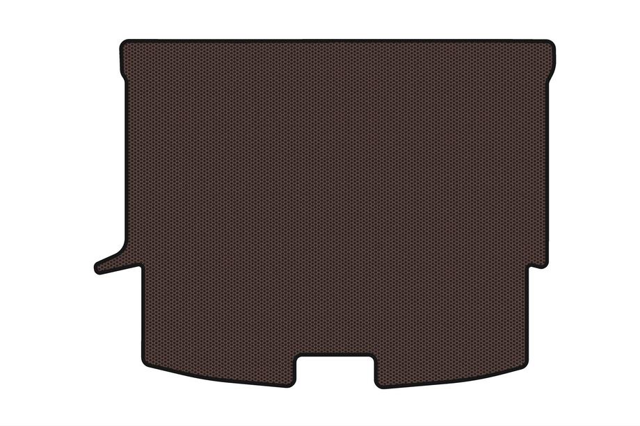 Nissan X-trail T33/Rogue 2022- Rubber trunk mat Carsuit (5-seater, brown) Image