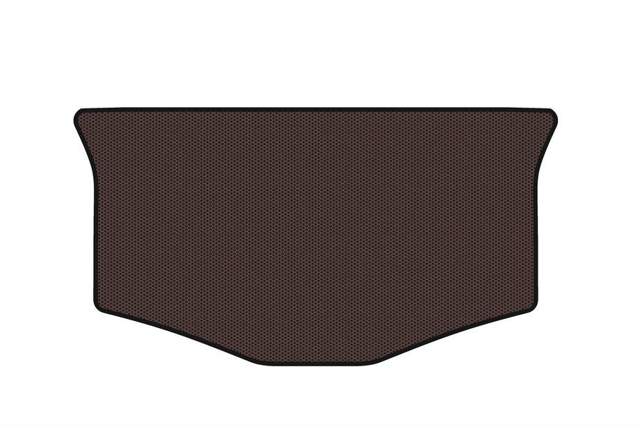 Opel Agila 2007-2015 Rubber trunk mat Carsuit (HB, brown) Image