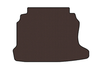 Opel Astra G classic 1998-2012 Rubber trunk mat Carsuit (SD, brown) photo 1