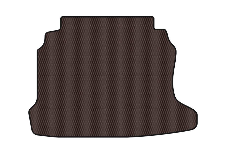 Opel Astra G classic 1998-2012 Rubber trunk mat Carsuit (SD, brown) Image