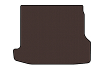 Opel Frontera 1998-2003 Rubber trunk mat Carsuit (5-door, brown) photo 1