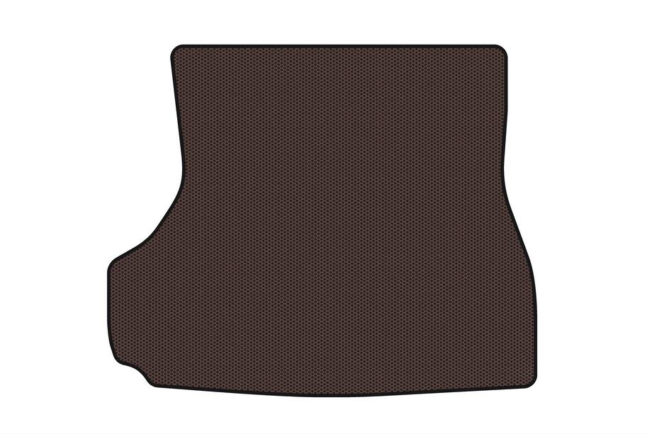 Opel Vectra B 1995-2002 Rubber trunk mat Carsuit (LB, brown) Photo 1