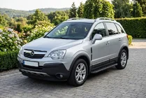 Opel Antara 2006-2017 Side Steps Bosphorus Black (2 pcs, Aluminum) photo 1