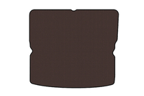 Opel Zafira B 2005–2011 Rubber trunk mat Carsuit (covers 3rd row, brown) photo 1