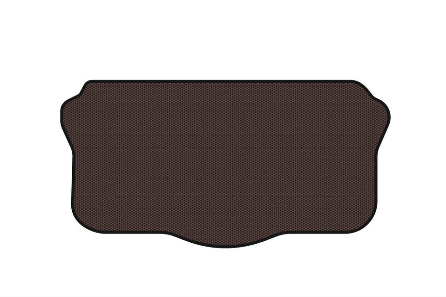 Peugeot 108 2014-2021 Rubber trunk mat Carsuit (HB, brown) Photo 1