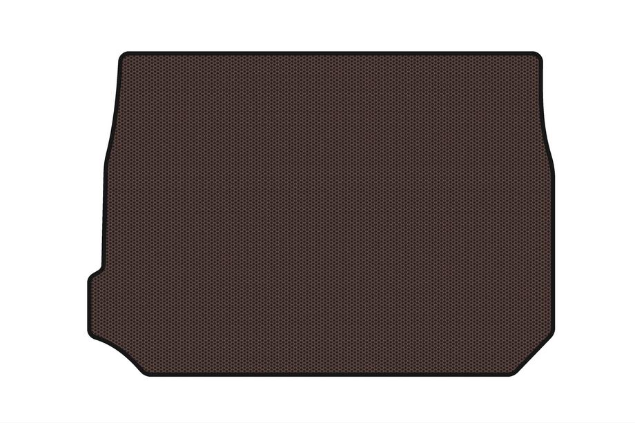 Peugeot 2008 2013-2019 Rubber Trunk Mat Carsuit (Brown) Photo 1