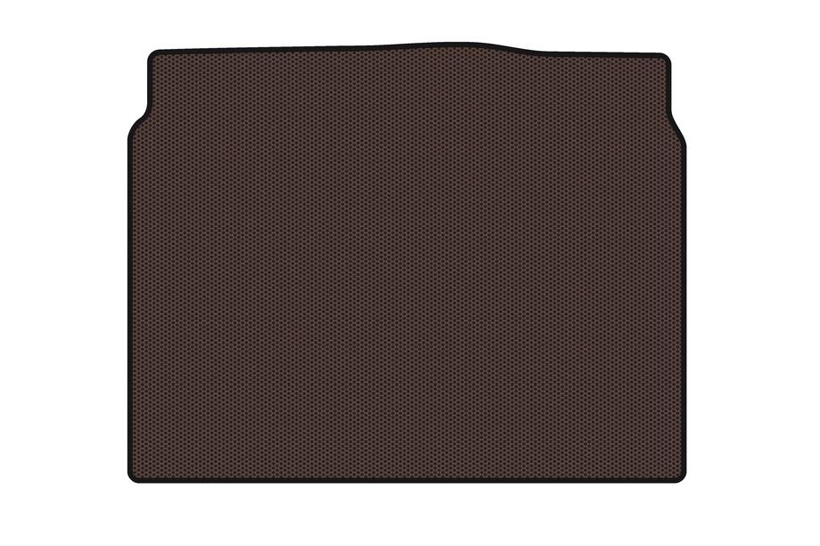 Peugeot 2008 2019- Rubber Trunk Mat Carsuit V1 (Electric, Brown) Image