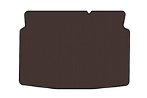 Peugeot 207 2006–2014 Rubber trunk mat Carsuit (HB, 5-door, brown) photo 1