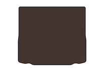 Peugeot 407 2004-2011 Rubber trunk mat Carsuit (SD, brown) photo 1