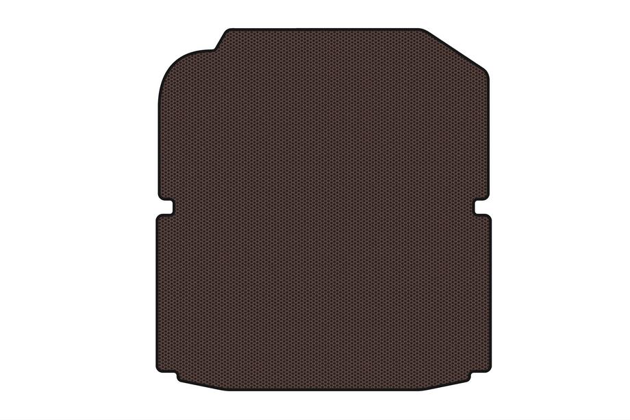 Peugeot 607 1999-2010 Rubber trunk mat Carsuit (SD, brown) Photo 1