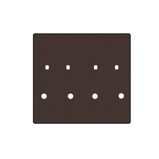 Rubber Trunk Mat Carsuit (Long Wheelbase, Brown) Peugeot Partner/Rifter 2019- photo 1