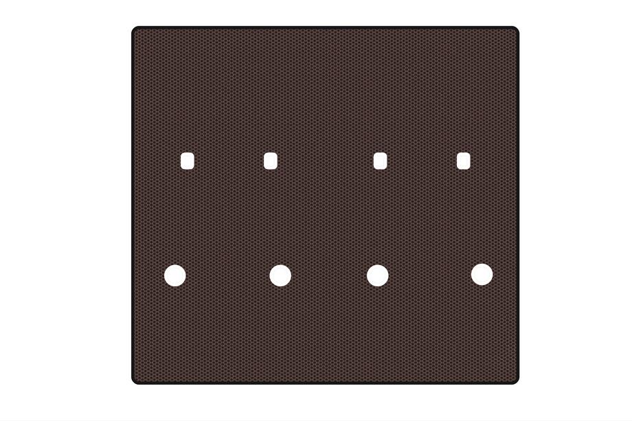 Peugeot Partner/Rifter 2019- Rubber Trunk Mat Carsuit (Long Wheelbase, Brown) Photo 1