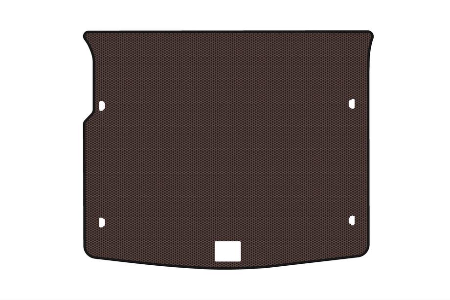Porsche Cayenne 2003–2010 Rubber Trunk Mat Carsuit V1 (Brown) Image