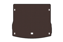 Porsche Macan 2014-2024 Rubber trunk mat Carsuit (2014-2018, brown) photo 1
