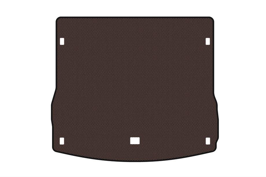 Porsche Macan 2014-2024 Rubber trunk mat Carsuit (2014-2018, brown) Image