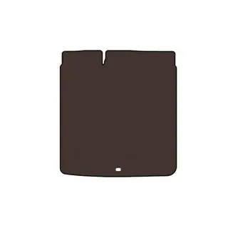 Rubber trunk mat Carsuit (Front-wheel drive, brown)