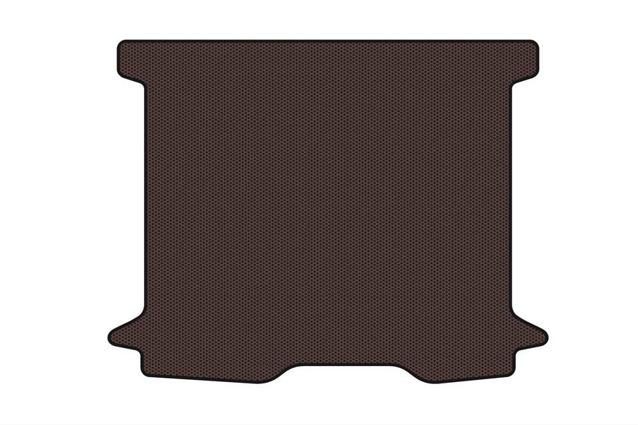 Renault Dokker 2013-2022 Rubber Trunk Mat Carsuit (Brown) Image